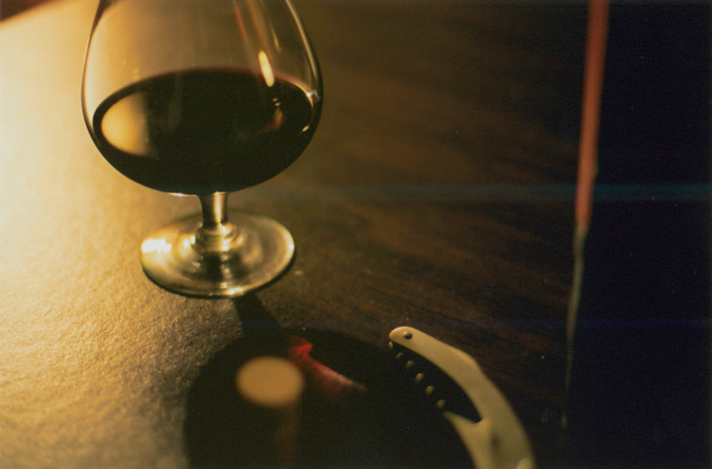 Wine (in a Brandy Glass)